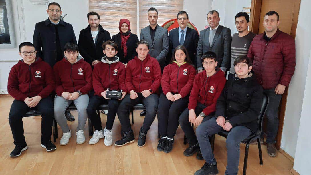Saffet Çebi Mesleki ve Teknik Anadolu Lisesi  Tübitak 2204-A Projesiyle Türkiye Finaline Gidiyor