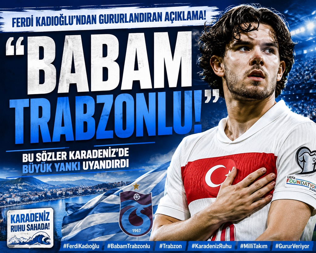 Trabzonluluk Onun Kanında Var!