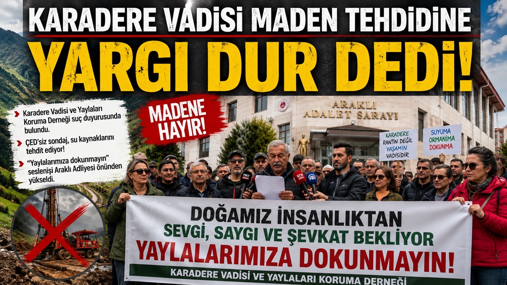 Maden Sondajı Yargıya Taşındı